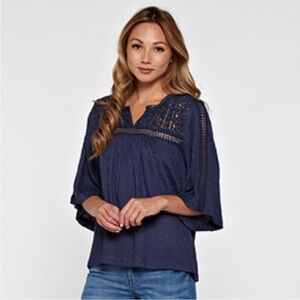 Women's Navy Top